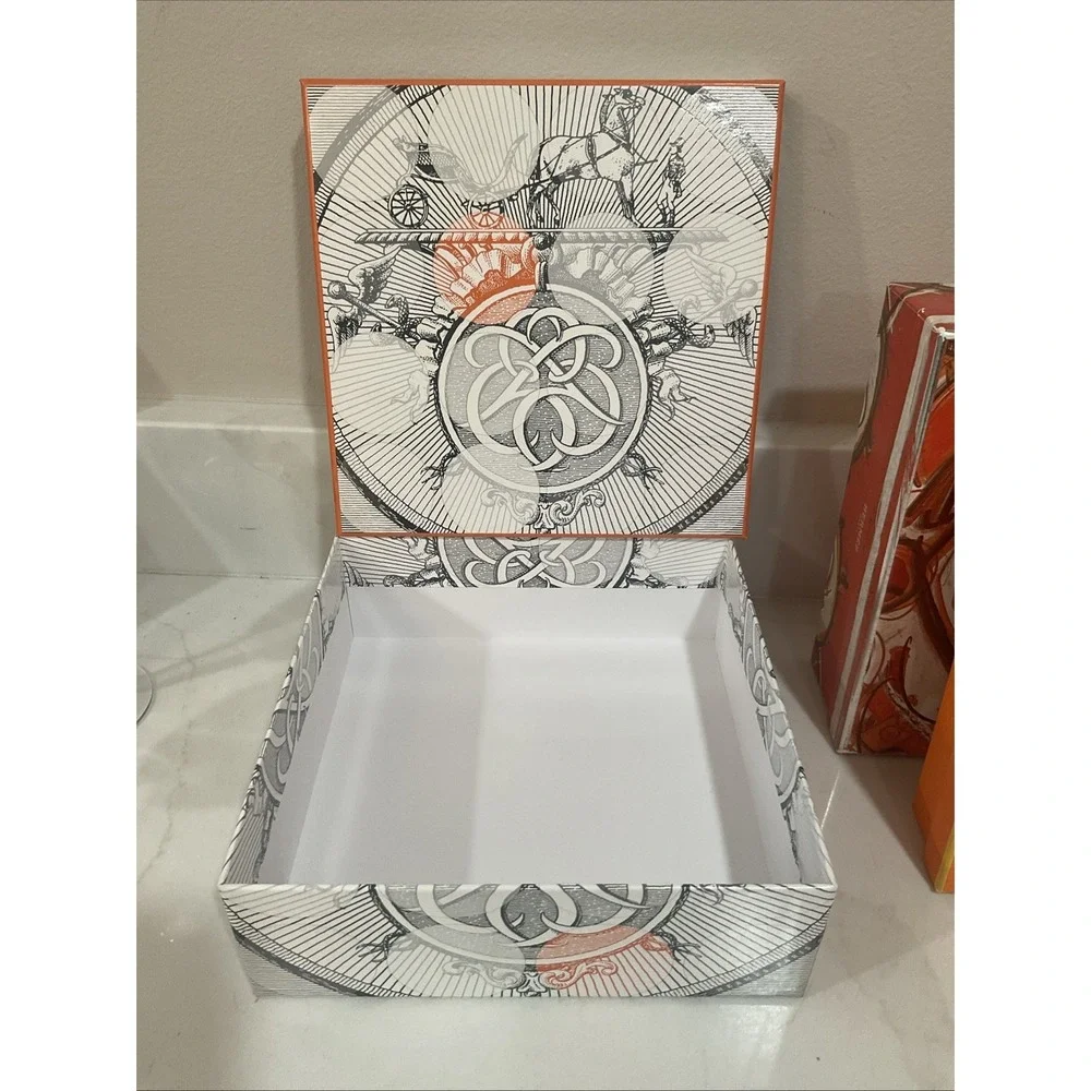 Hermes Boxes Lot Including 24, Faubourg Box & Un Jardin Sur Le Nil Empty Bottle